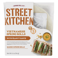 Street Kitchen Spring Roll Kit with Peanut Sauce 5.1 oz