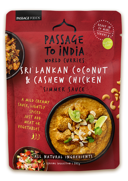 Passage to India Coconut & Cashew Chicken