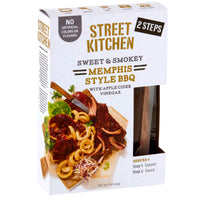 Street Kitchen Memphis Style BBQ 2-Step Rub & Sauce Kit